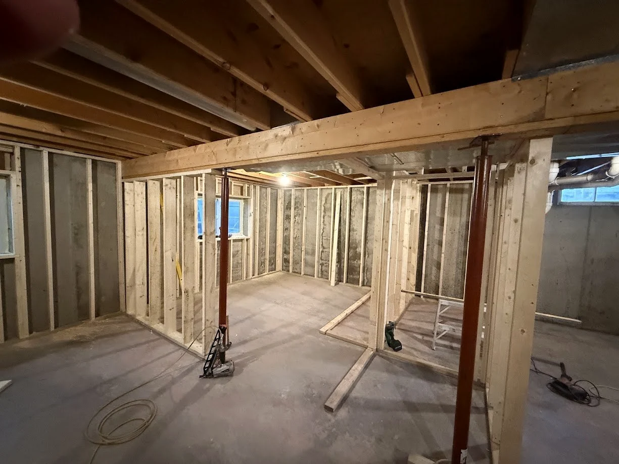 Basement framing